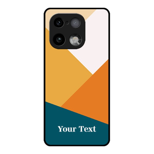 Realme 16 Pro Plus 5G Custom Glass Phone Case - Stacked Multi - Colour Design