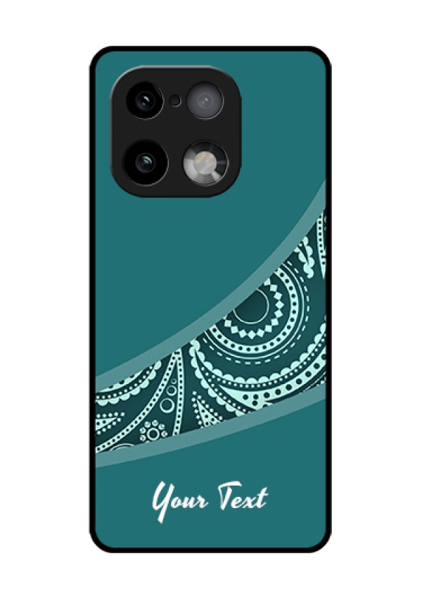 Realme 16 Pro Plus 5G Custom Glass Phone Case - Semi Visible Floral Design