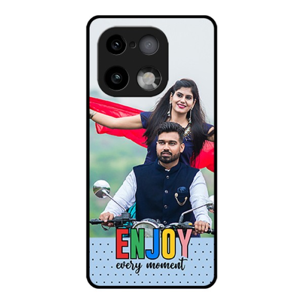 Realme 16 Pro Plus 5G Custom Glass Phone Case - Enjoy Every Moment Design Realme 16 Pro Plus 5G Custom Glass Phone Case - Enjoy Every Moment Design