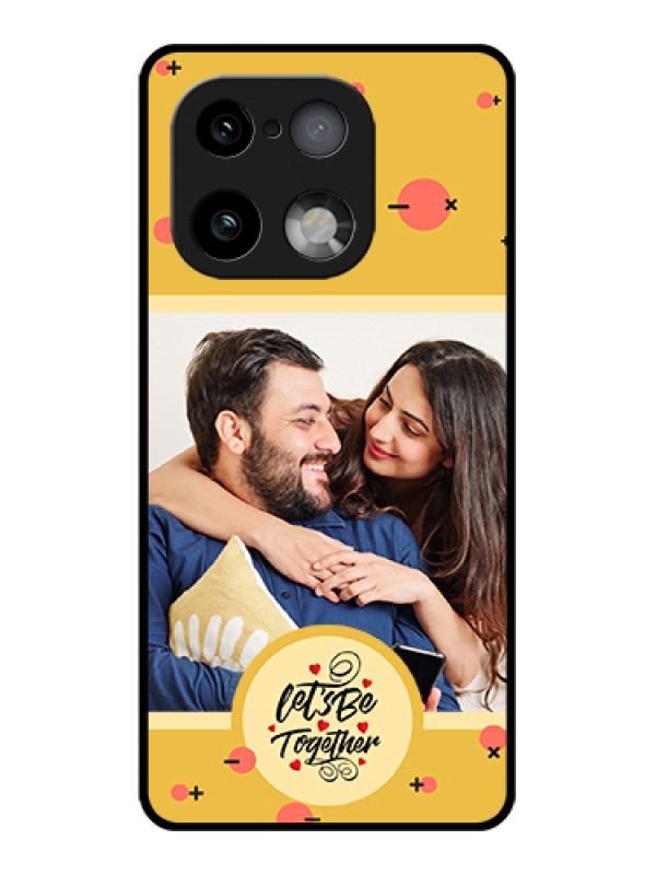 Custom Realme 16 Pro Plus 5G Custom Glass Phone Case - Lets Be Together Design