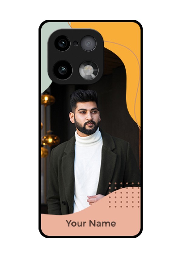 Realme 16 Pro Plus 5G Custom Glass Phone Case - Tri - Coloured Overlay Design