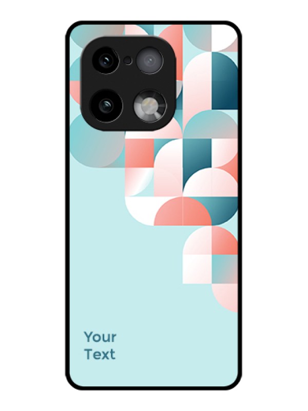 Custom Realme 16 Pro Plus 5G Custom Glass Phone Case - Stylish Semi - Circle Pattern Design