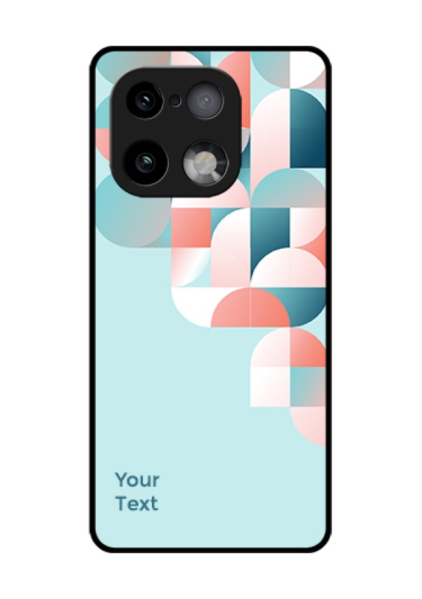 Realme 16 Pro Plus 5G Custom Glass Phone Case - Stylish Semi - Circle Pattern Design