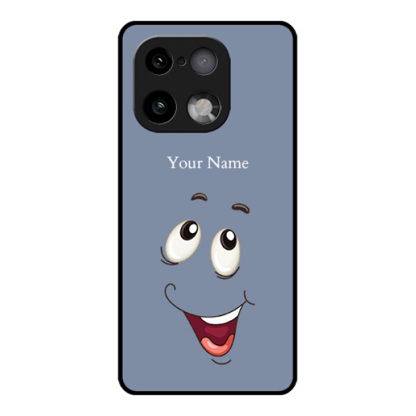 Realme 16 Pro Plus 5G Custom Glass Phone Case - Laughing Cartoon Face Design Realme 16 Pro Plus 5G Custom Glass Phone Case - Laughing Cartoon Face Design