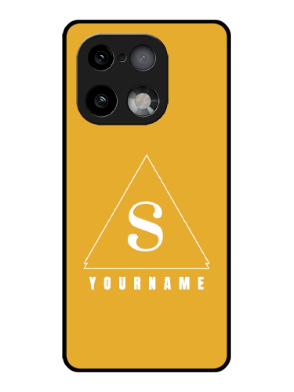 Custom Realme 16 Pro Plus 5G Custom Glass Phone Case - Simple Triangle Design
