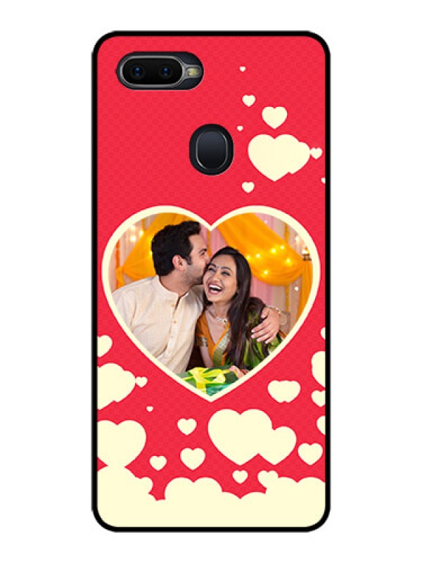 Custom Realme 2 Pro Custom Glass Mobile Case  - Love Symbols Phone Cover Design