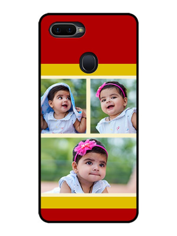 Custom Realme 2 Pro Custom Glass Mobile Case  - Multiple Pic Upload Design