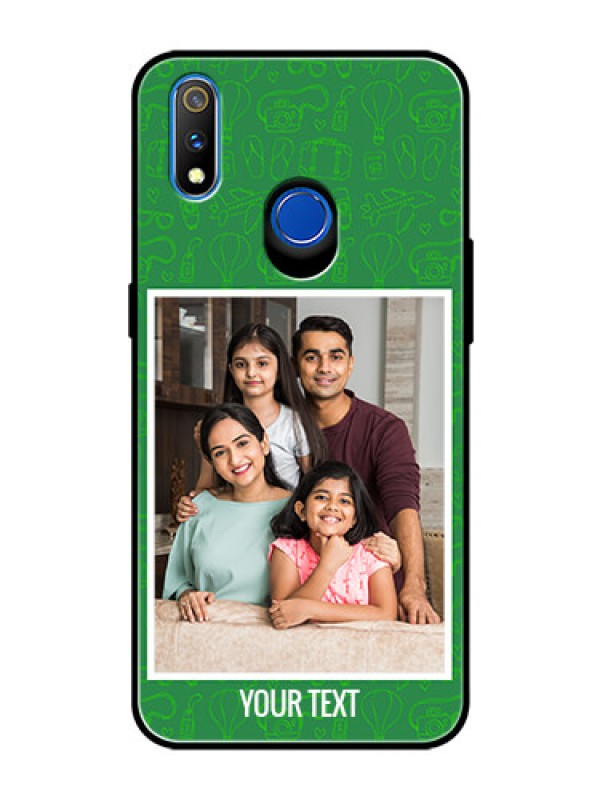 Custom Realme 3 Pro Personalized Glass Phone Case  - Picture Upload Design