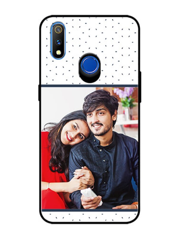 Custom Realme 3 Pro Personalized Glass Phone Case  - Premium Dot Design