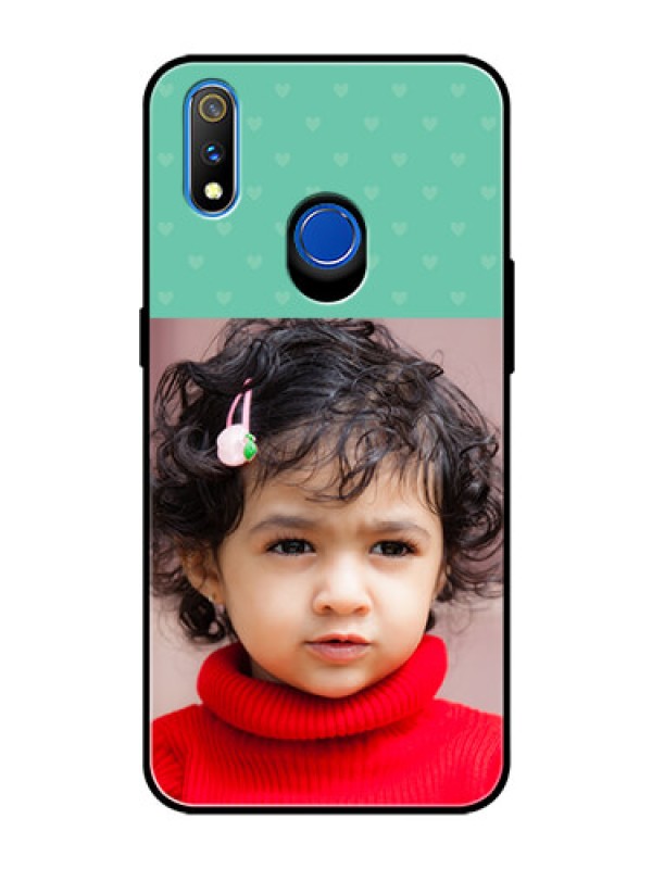 Custom Realme 3 Pro Custom Glass Phone Case  - Lovers Picture Design
