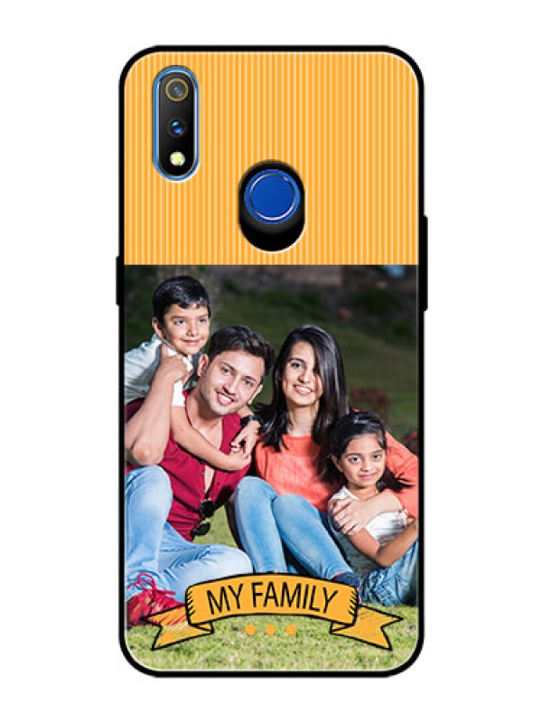 Custom Realme 3 Pro Custom Glass Phone Case  - My Family Design