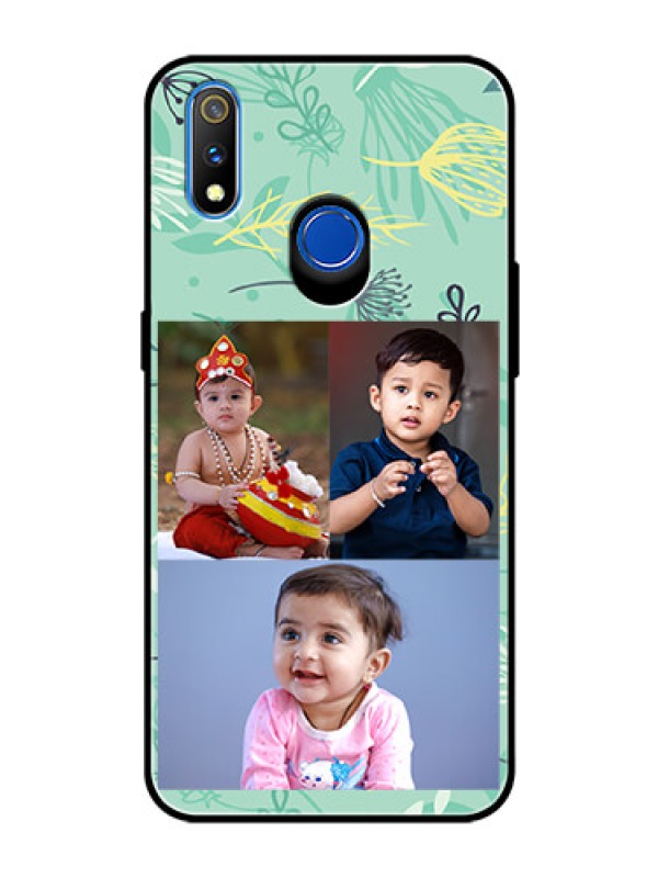 Custom Realme 3 Pro Photo Printing on Glass Case  - Forever Family Design 