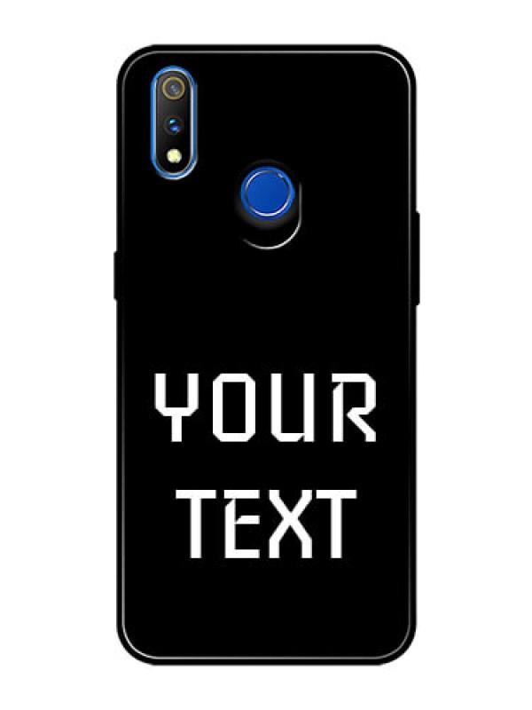 Custom Realme 3 Pro Your Name on Glass Phone Case