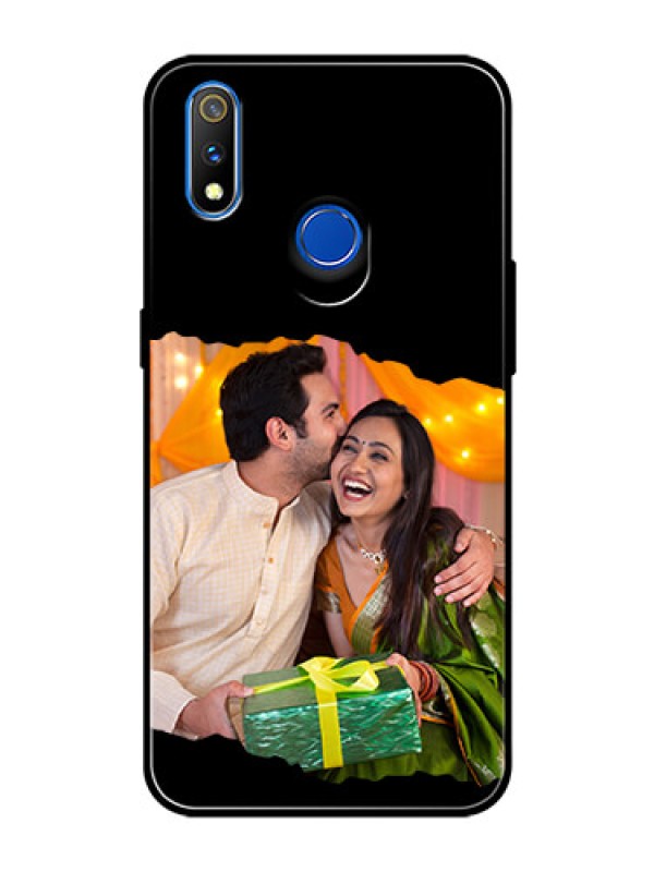 Custom Realme 3 Pro Custom Glass Phone Case - Tear-off Design