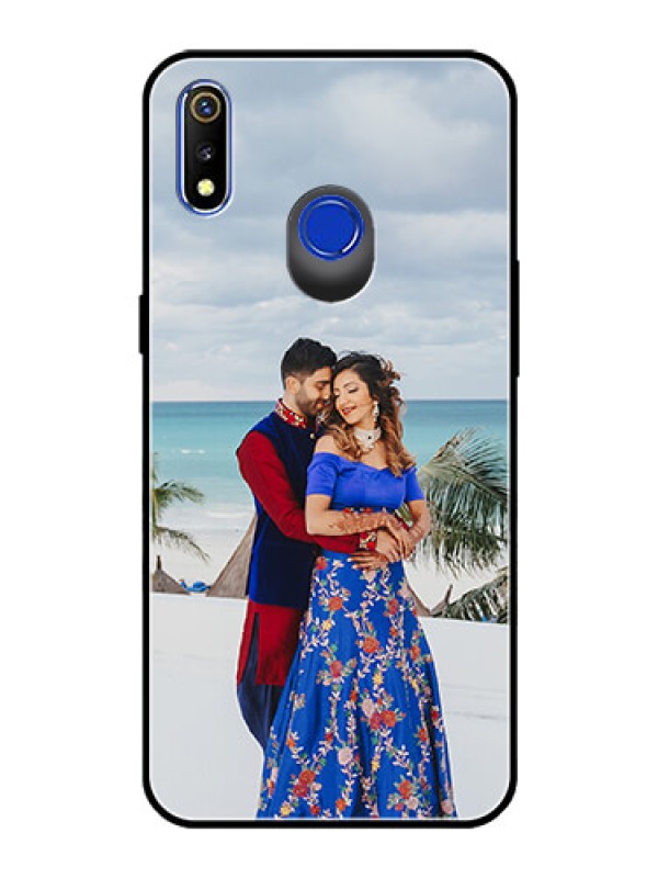 Custom Realme 3 Photo Printing on Glass Case  - Upload Full Picture Design