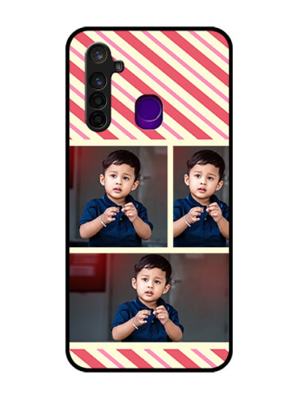 Custom Realme 5 Pro Personalized Glass Phone Case  - Picture Upload Mobile Case Design