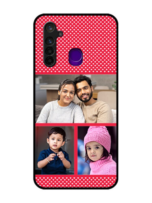 Custom Realme 5 Pro Personalized Glass Phone Case  - Bulk Pic Upload Design