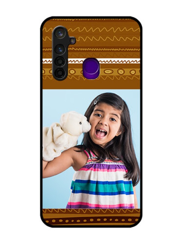 Custom Realme 5 Pro Custom Glass Phone Case  - Friends Picture Upload Design 