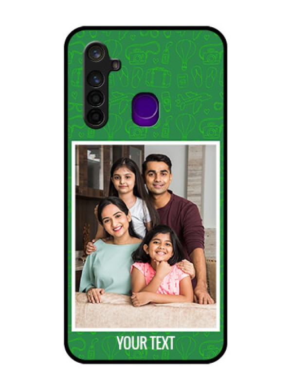 Custom Realme 5 Pro Personalized Glass Phone Case  - Picture Upload Design