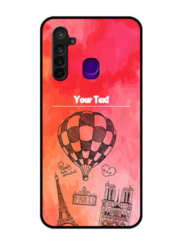 Custom Realme 5 Pro Custom Glass Phone Case  - Paris Theme Design