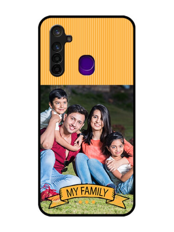 Custom Realme 5 Pro Custom Glass Phone Case  - My Family Design