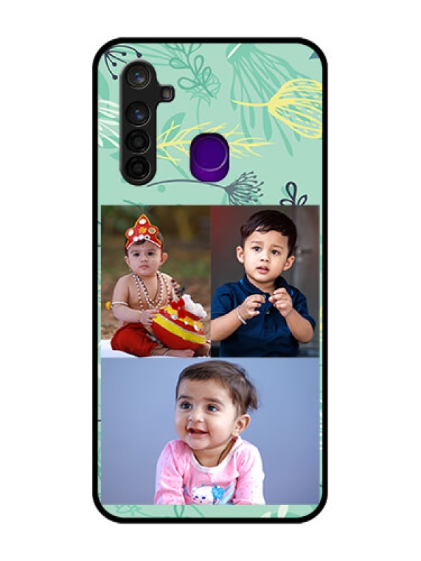 Custom Realme 5 Pro Photo Printing on Glass Case  - Forever Family Design 