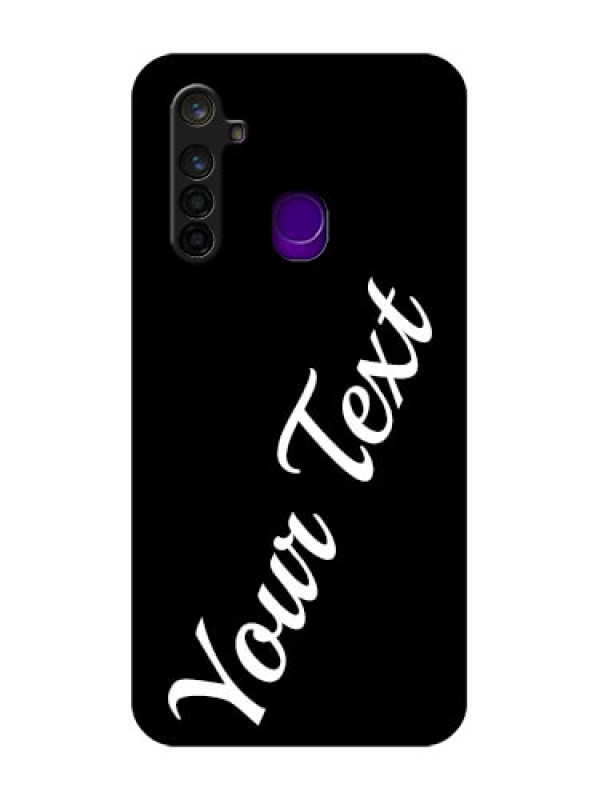 Custom Realme 5 Pro Custom Glass Mobile Cover with Your Name