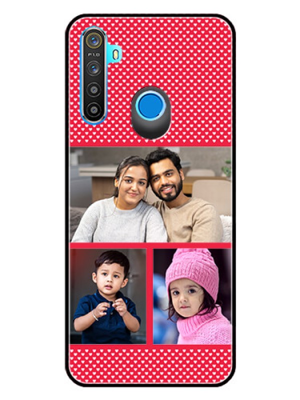 Custom Realme 5 Personalized Glass Phone Case  - Bulk Pic Upload Design