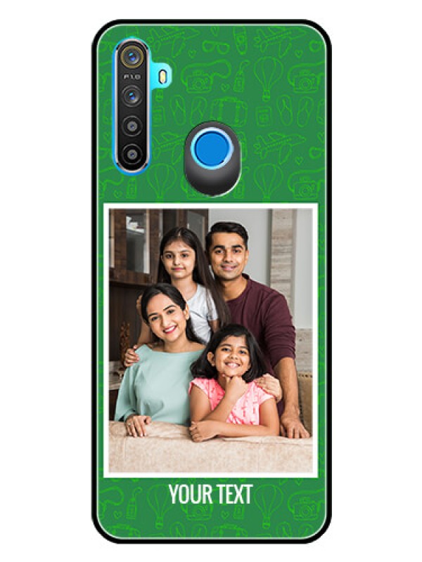Custom Realme 5 Personalized Glass Phone Case  - Picture Upload Design