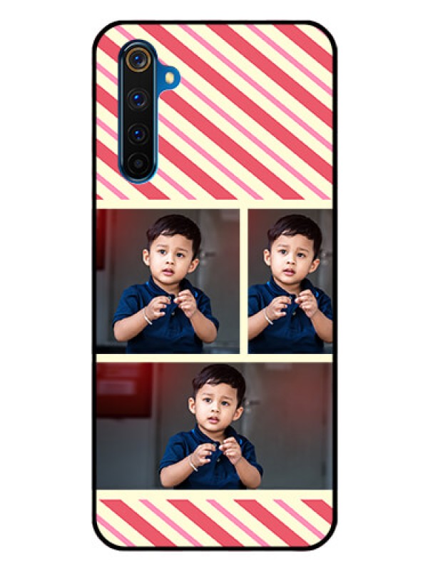 Custom Realme 6 Pro Personalized Glass Phone Case  - Picture Upload Mobile Case Design
