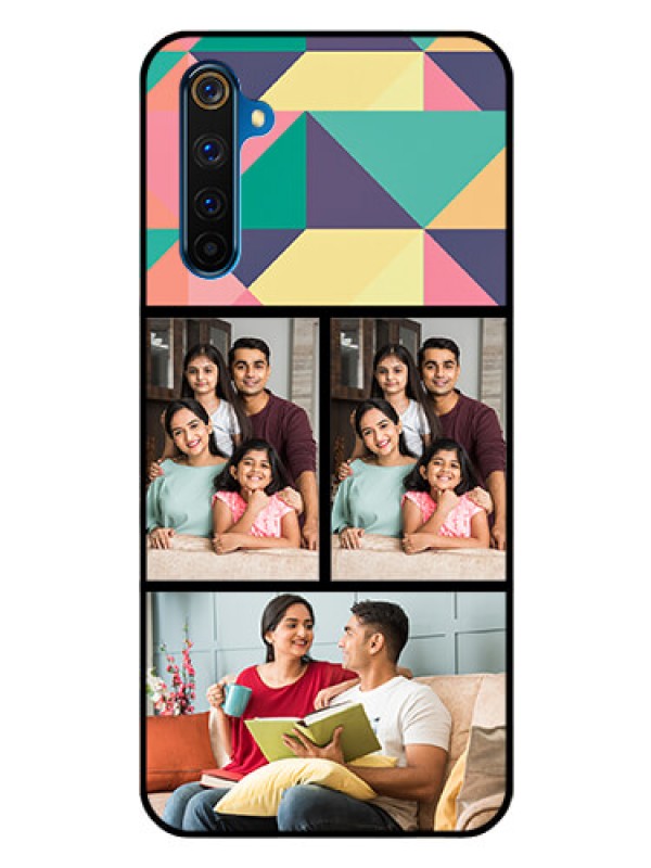 Custom Realme 6 Pro Custom Glass Phone Case  - Bulk Pic Upload Design