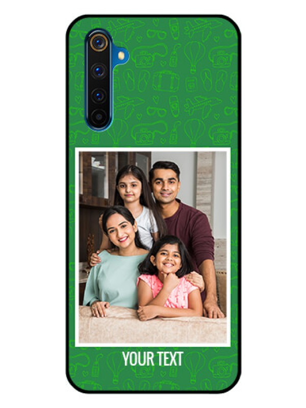 Custom Realme 6 Pro Personalized Glass Phone Case  - Picture Upload Design