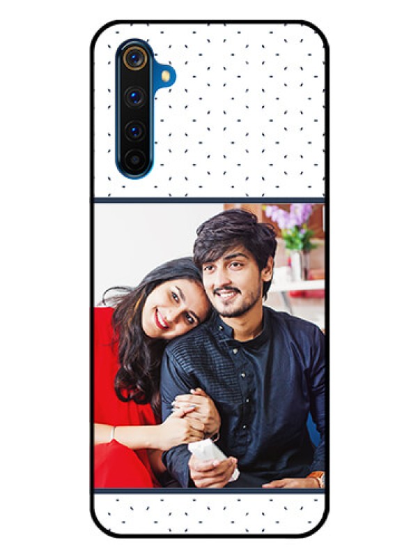 Custom Realme 6 Pro Personalized Glass Phone Case  - Premium Dot Design