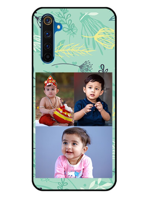 Custom Realme 6 Pro Photo Printing on Glass Case  - Forever Family Design 