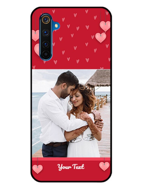 Custom Realme 6 Pro Custom Glass Phone Case  - Valentines Day Design