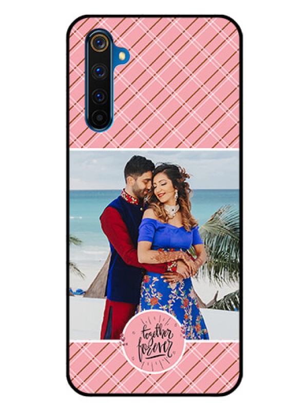 Custom Realme 6 Pro Personalized Glass Phone Case  - Together Forever Design
