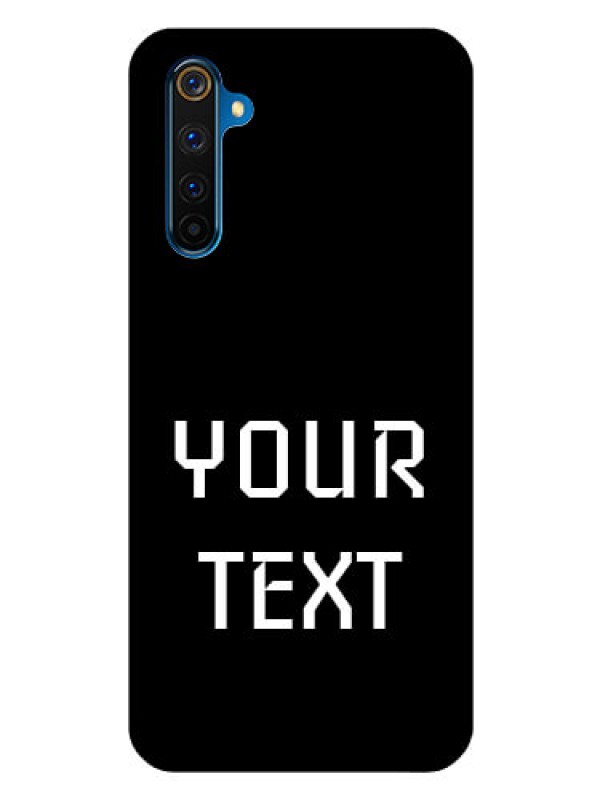 Custom Realme 6 Pro Your Name on Glass Phone Case