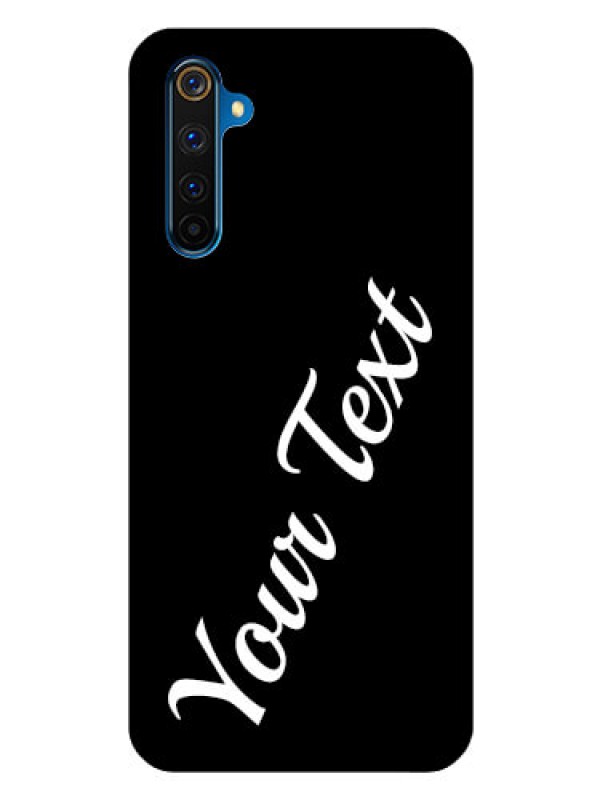Custom Realme 6 Pro Custom Glass Mobile Cover with Your Name
