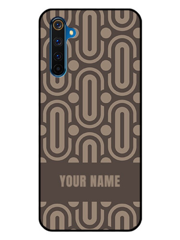 Custom Realme 6 Pro Custom Glass Phone Case - Captivating Zero Pattern Design