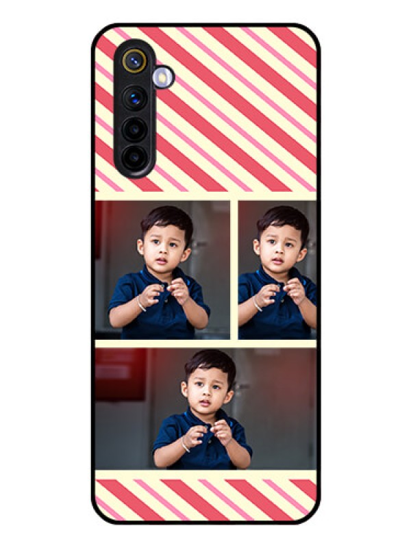 Custom Realme 6 Personalized Glass Phone Case  - Picture Upload Mobile Case Design