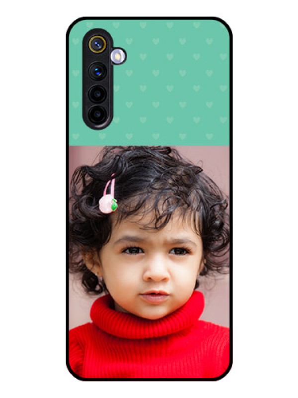 Custom Realme 6 Custom Glass Phone Case  - Lovers Picture Design