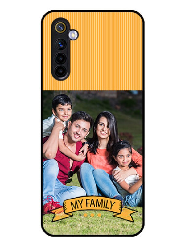 Custom Realme 6 Custom Glass Phone Case  - My Family Design