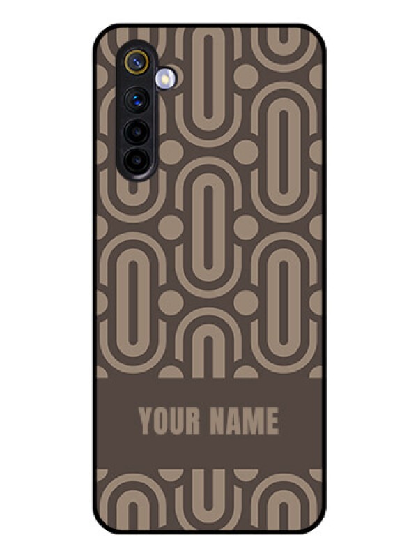 Custom Realme 6 Custom Glass Phone Case - Captivating Zero Pattern Design