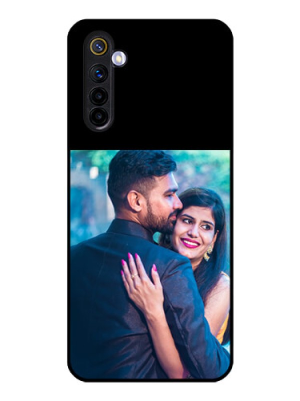 Custom Realme 6 Custom Glass Phone Case - Upload Full Picture With Custom Color Design
