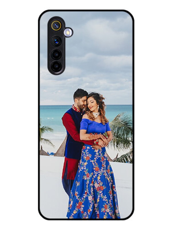 Custom Realme 6i Photo Printing on Glass Case  - Upload Full Picture Design