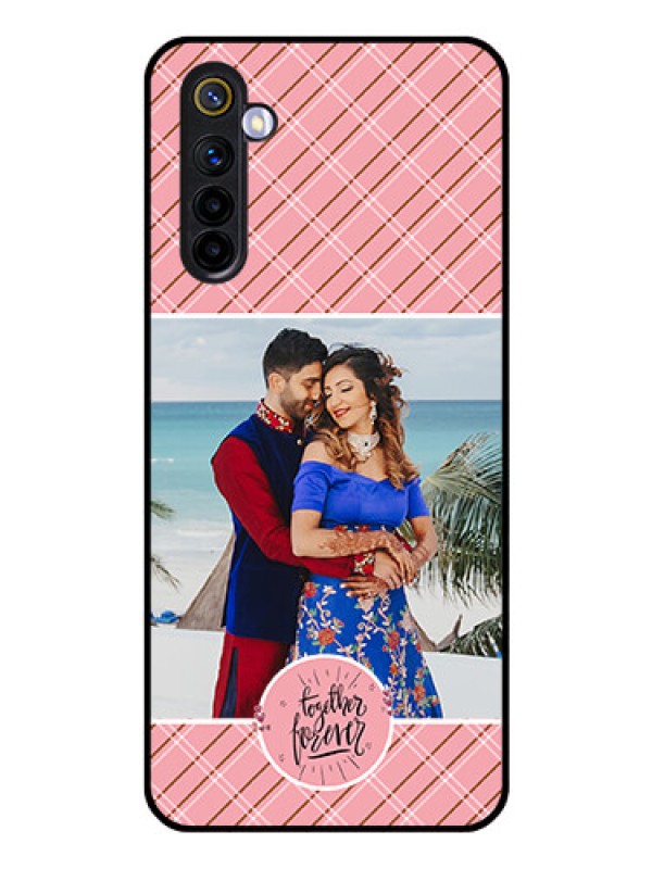 Custom Realme 6i Personalized Glass Phone Case  - Together Forever Design