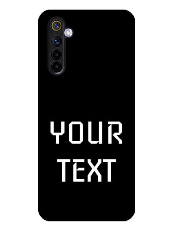 Custom Realme 6i Your Name on Glass Phone Case