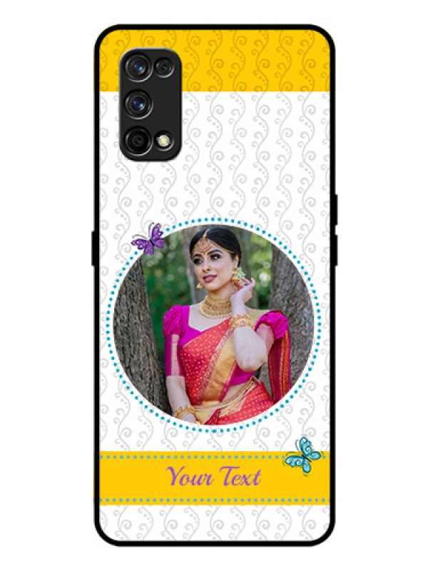 Custom Realme 7 Pro Custom Glass Mobile Case  - Girls Premium Case Design