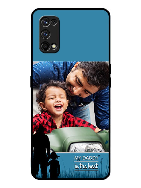 Custom Realme 7 Pro Custom Glass Mobile Case  - Best dad design 