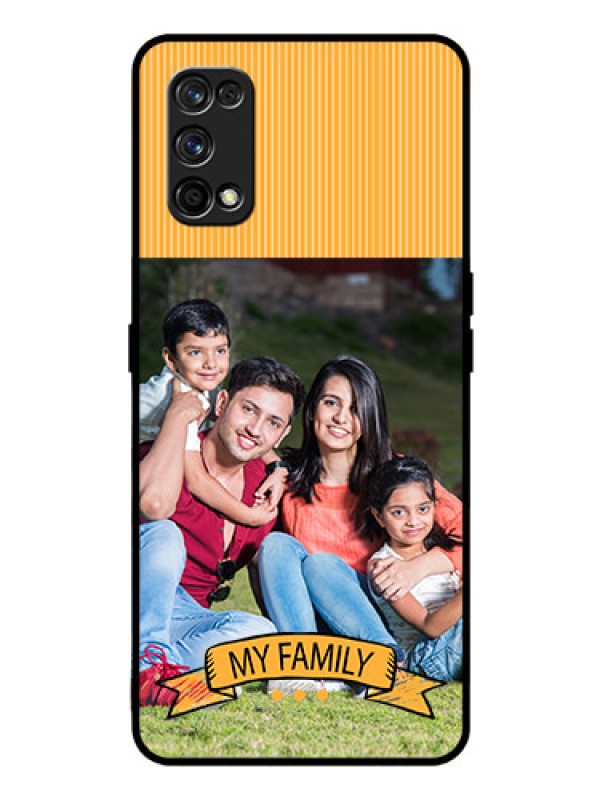 Custom Realme 7 Pro Custom Glass Phone Case  - My Family Design